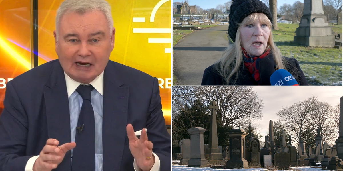 Eamonn Holmes erupts at ‘sickening’ plans to reuse war heroes' graves in England and Wales: 'No, no, no!'