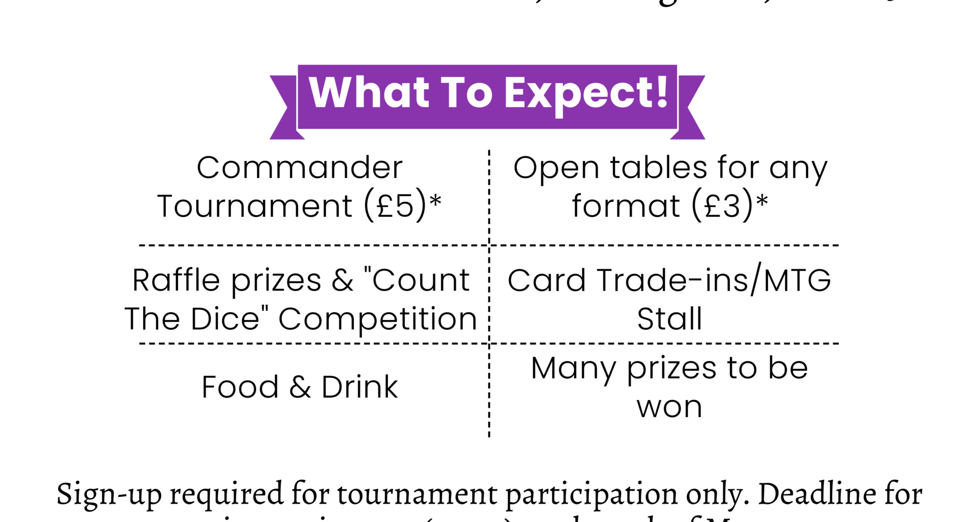 Second Annual Magic: The Gathering Charity Event!