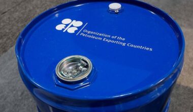 OPEC oil output falls in December on UAE and Iran, survey finds