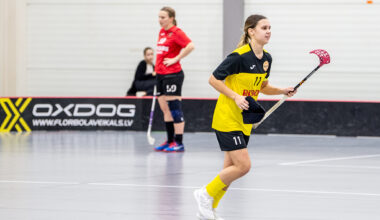 Latvijas Florbola savienība » LV » 2024/2025 » Jaunumi » "Rubene-1" savā laukumā pārspēj "Ķekavas Bulldogs"