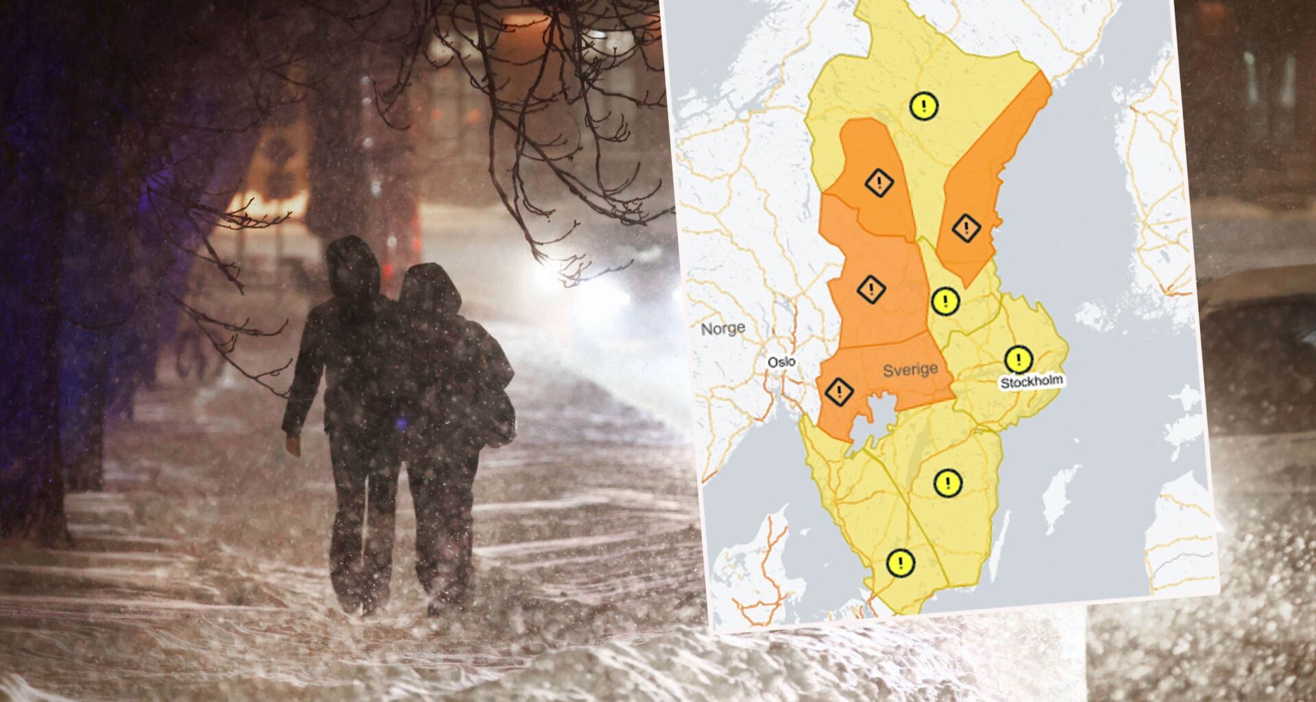 Snöovädret närmar sig med stormsteg: ”Håll dig hemma” | Sverige