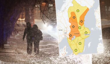 Snöovädret närmar sig med stormsteg: ”Håll dig hemma” | Sverige