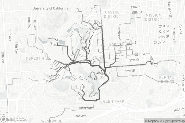 [OC] everywhere I ran (2024)