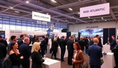 Icelandair mid-atlantic tradeshow
