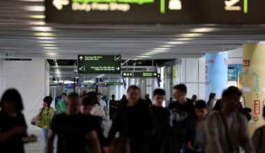 Passengers walk in the departures area of Sofia airport, as Bulgaria joins Europe's open-borders Schengen area. (Photo: Reuters)
