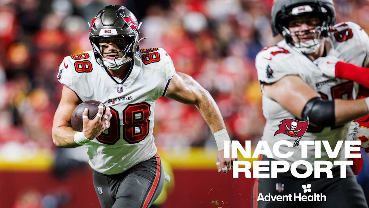 Commanders vs. Buccaneers Inactive Report