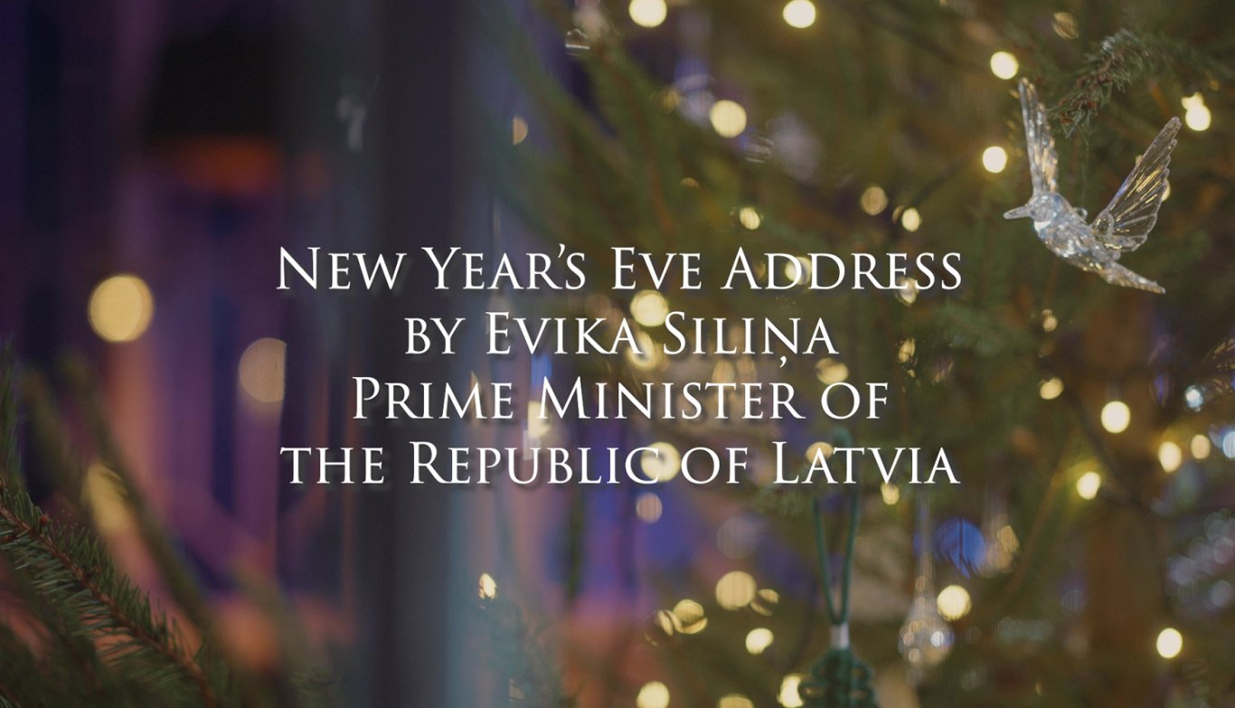Prime Minister Evika Siliņa's New Year message / Article
