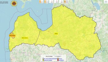 Rivers of Kurzeme see water levels rising rapidly / Article
