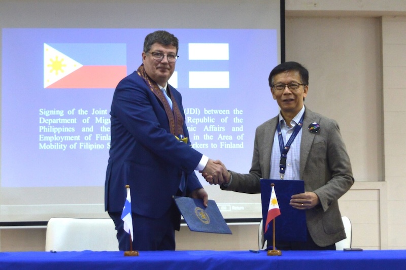 Finland partners with Philippines to recruit skilled workers