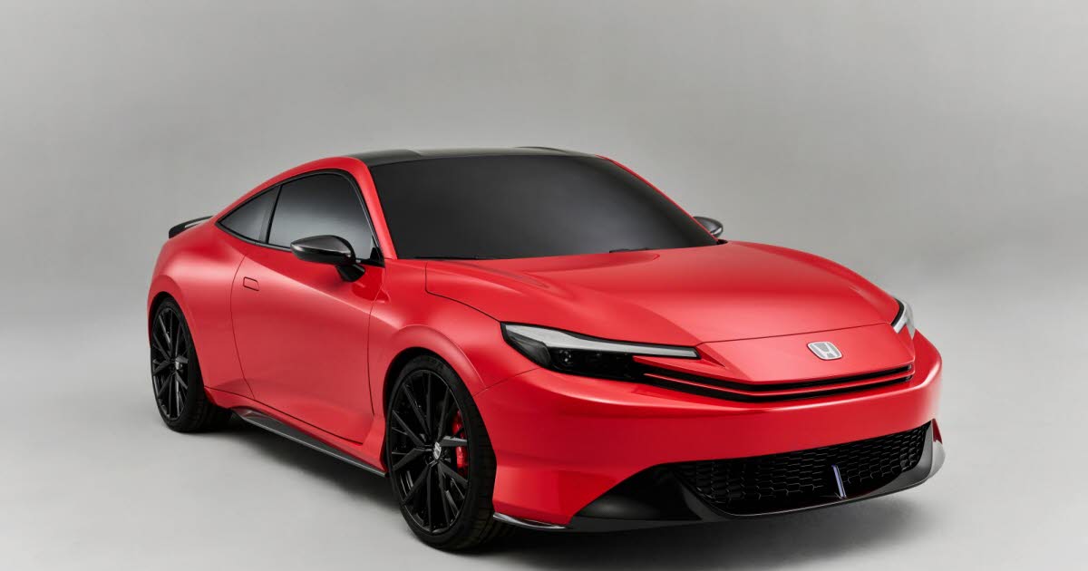 Nouveauté. Le coupé Honda Prelude hybride de retour en Europe en 2026