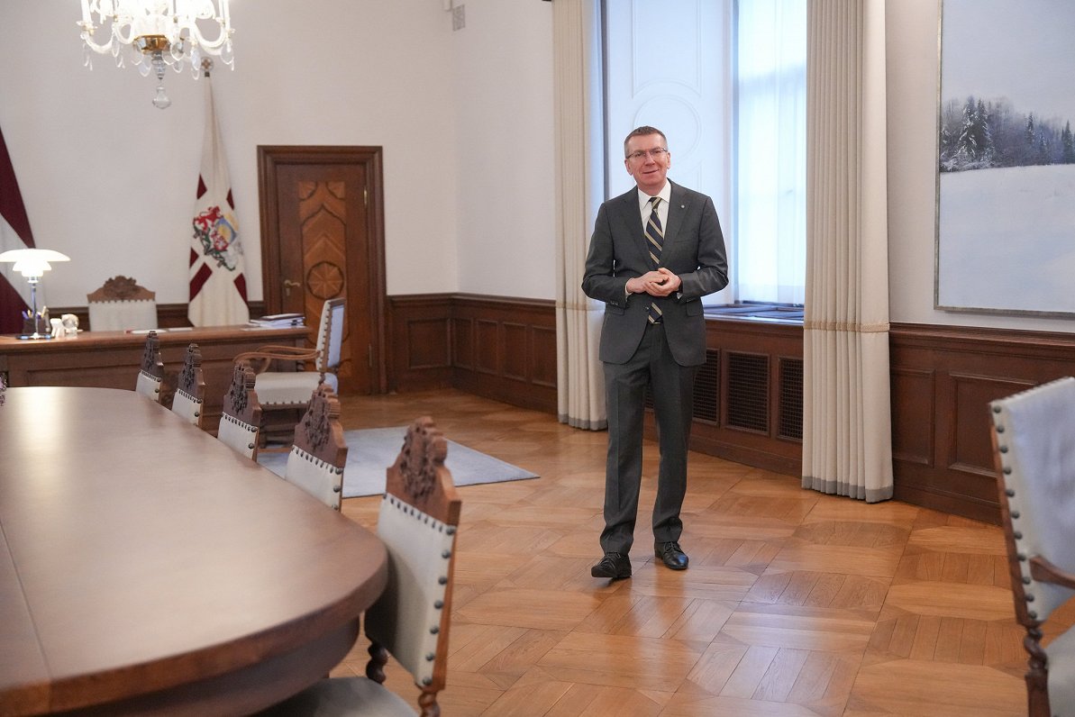 29.01.2025. President Edgars Rinkēvičs