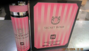 Fake perfume cargo seized at Rīga Freeport / Article