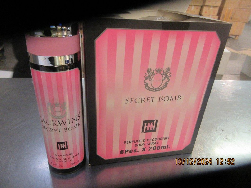 Fake perfume cargo seized at Rīga Freeport / Article
