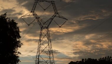 energy utility power lines