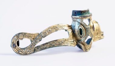 Rare pre-Viking helmet fragment discovered in Lejre, Denmark