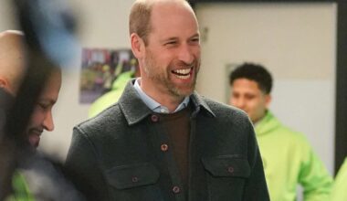 Prince William Arrives in Liverpool to Meet with Young People Bettering Community