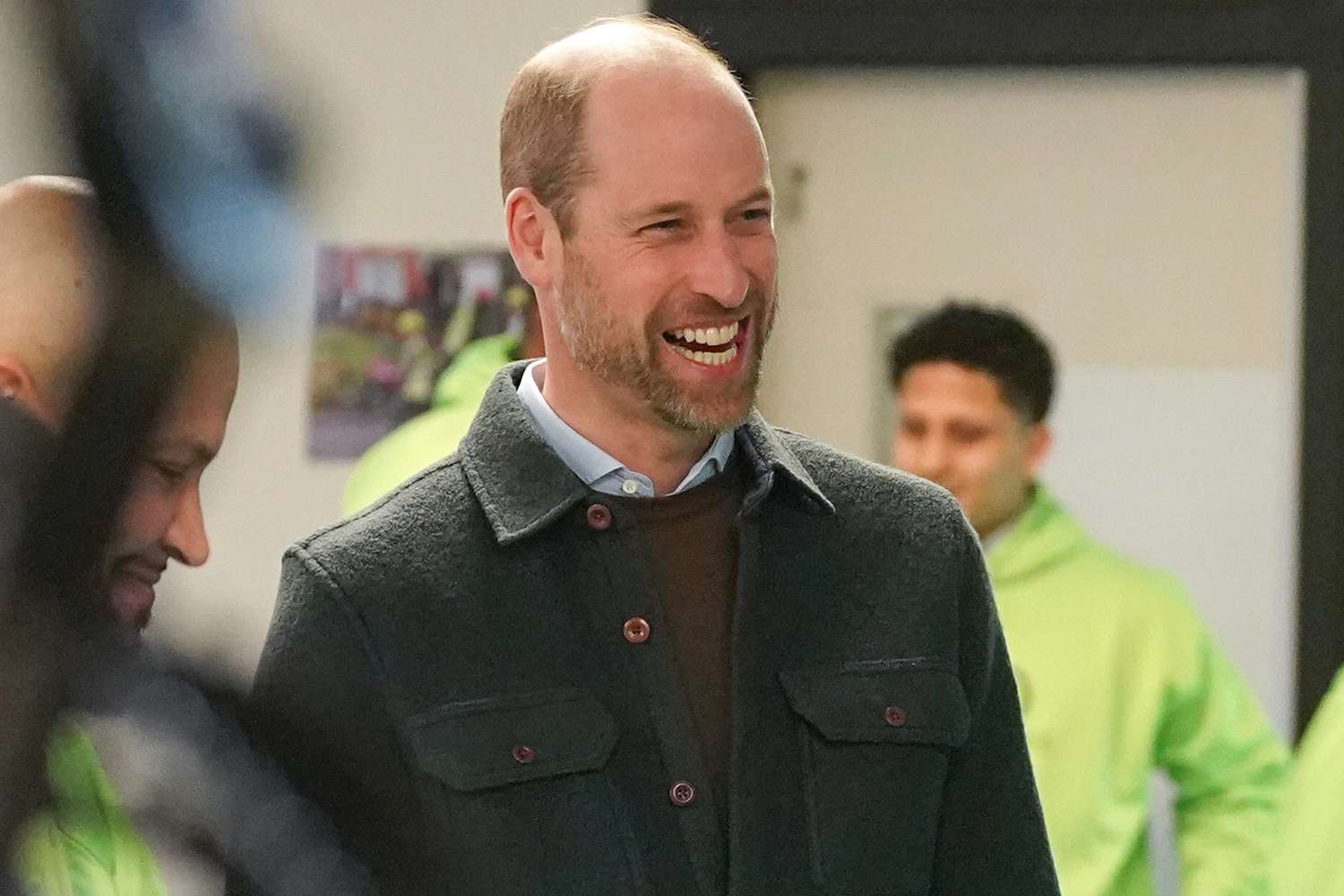Prince William Arrives in Liverpool to Meet with Young People Bettering Community