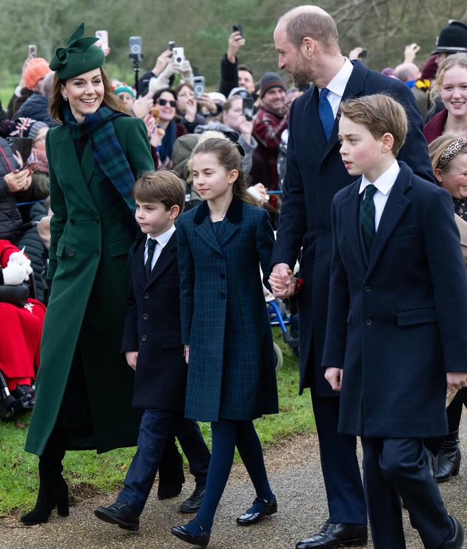prince william kate middleton christmas service parenting move