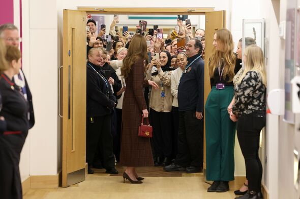 The Princess Of Wales Visits The Royal Marsden Hospital