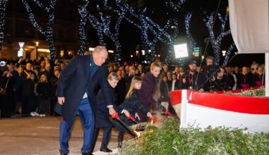 Monaco's Princely Family Attends the Annual Saint Devota Boat Burning Ceremony