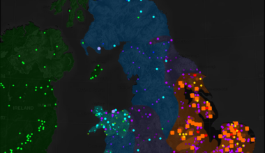 [OC]A map of different archeological regions in 5th century Britain