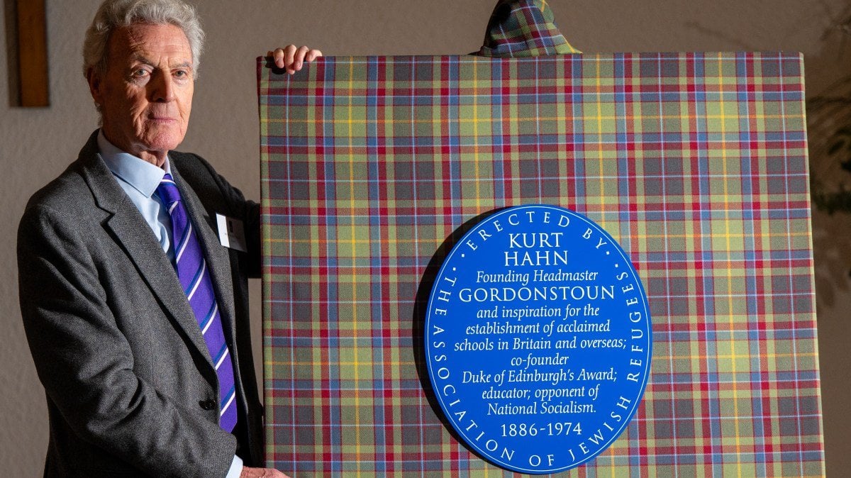 Princess Anne praises bravery of Gordonstoun founder Kurt Hahn