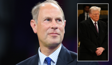 Prince Edward attends major event in the US alongside Donald Trump