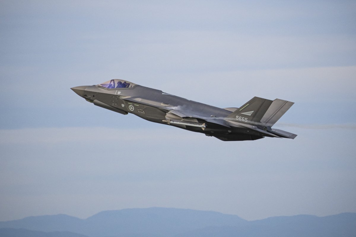 Royal Norwegian Air Force's F-35 jet