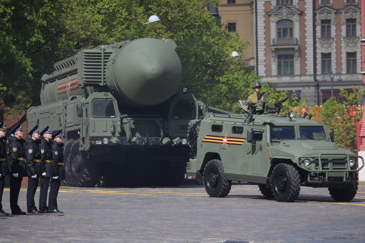 Russian nuclear missile complex seen in Moscow