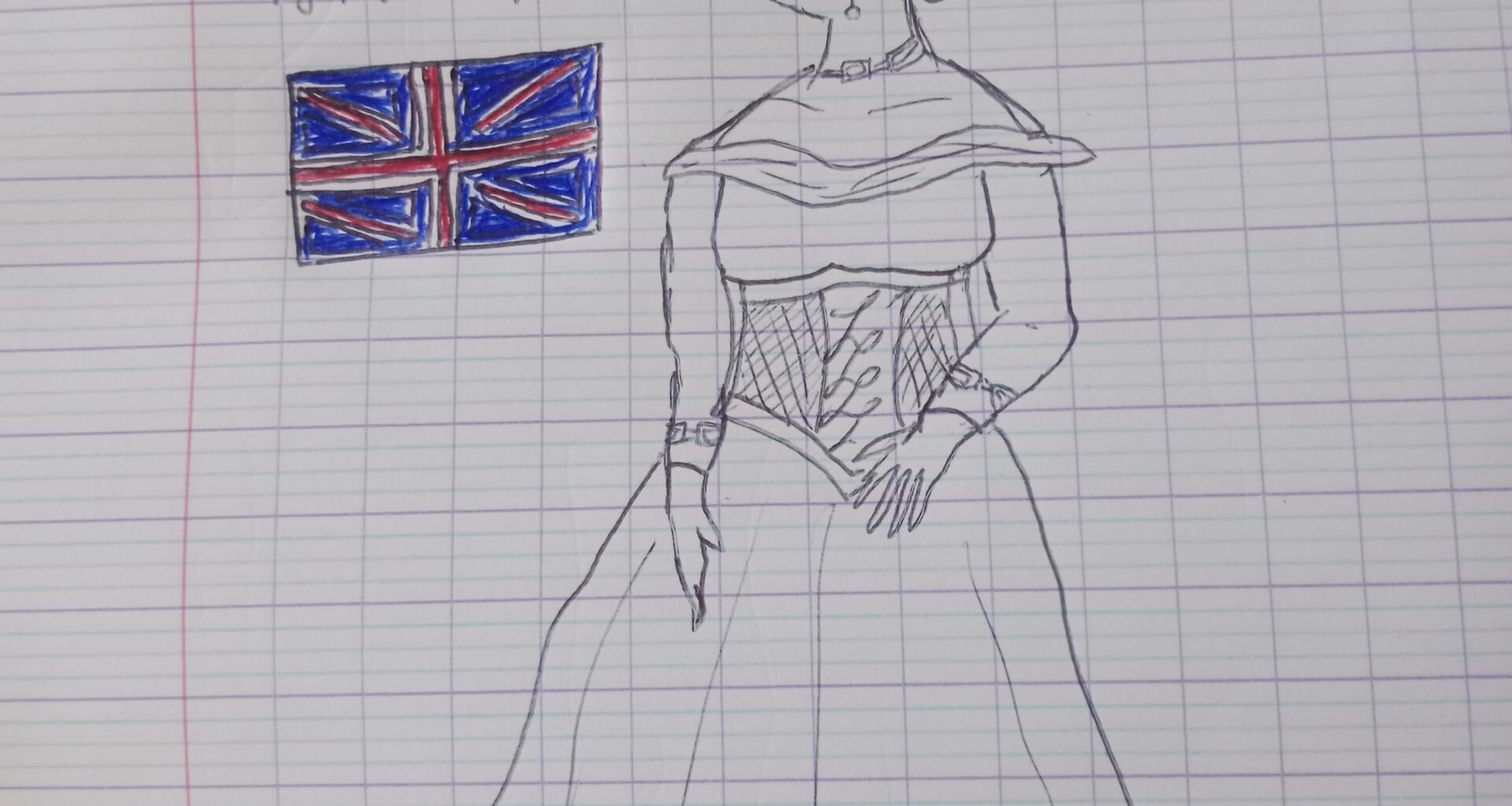 My draw of Queen Victoria