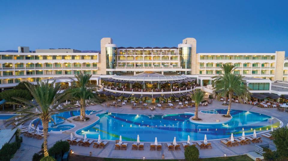 The Athena Beach Hotel in Paphos, Cyprus was the best place to spend a big birthday for Sam and his family