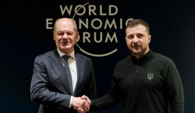 Europa bringt sich in Davos für Trump in Stellung
