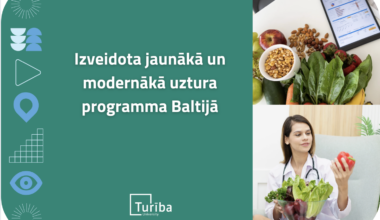 Izveidota jaunākā un modernākā uztura programma Baltijā - Jaunumi