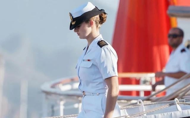 Crown Princess Leonor Attends Official Reception in Tenerife