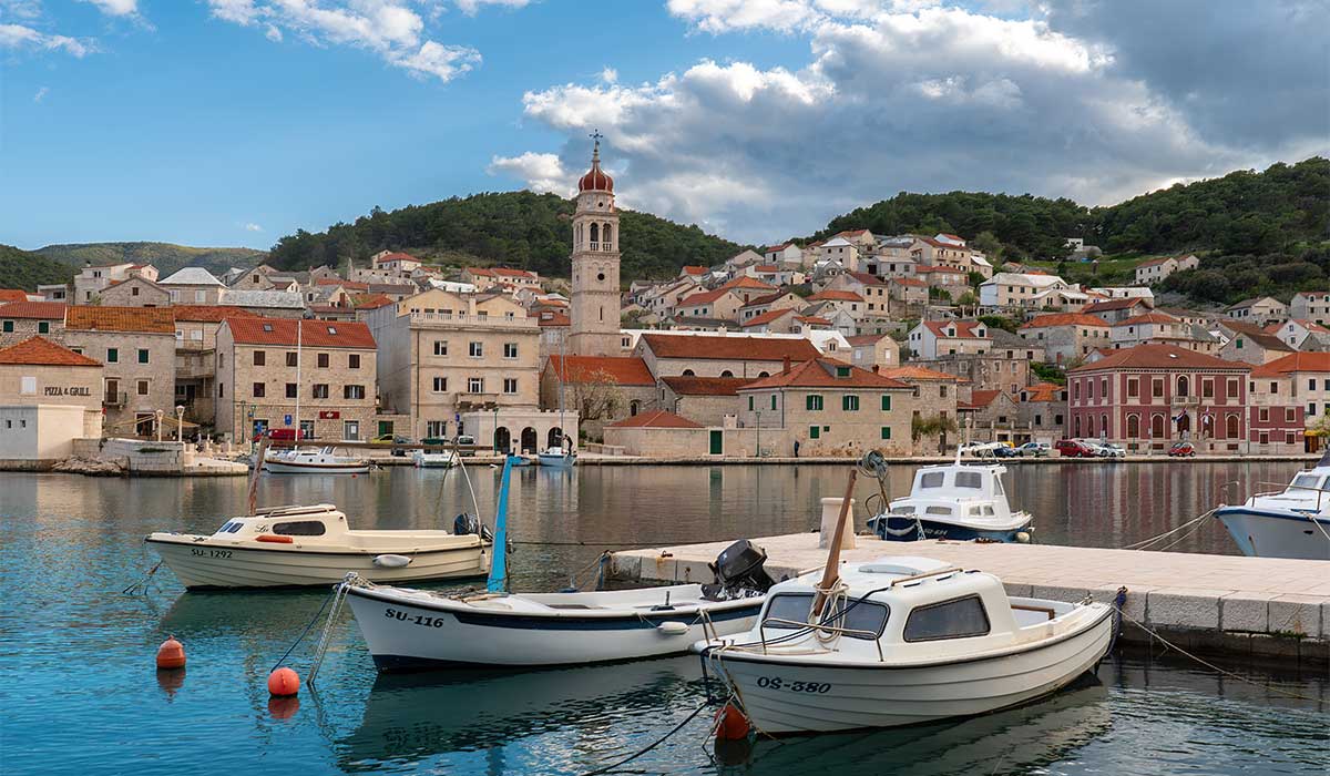 Pucisca, Croatia, Pucisca small city on Island Brac. Pic: Shutterstock