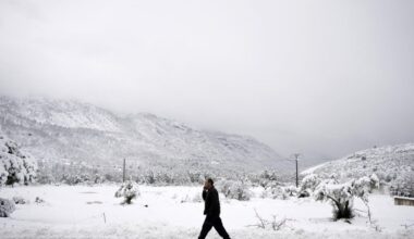 Northern Greece braces for severe weather; school closures, snow chains ordered