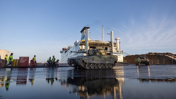 Lettonie : L'armée suédoise a déployé un premier bataillon au sein d'une brigade multinationale de l'Otan