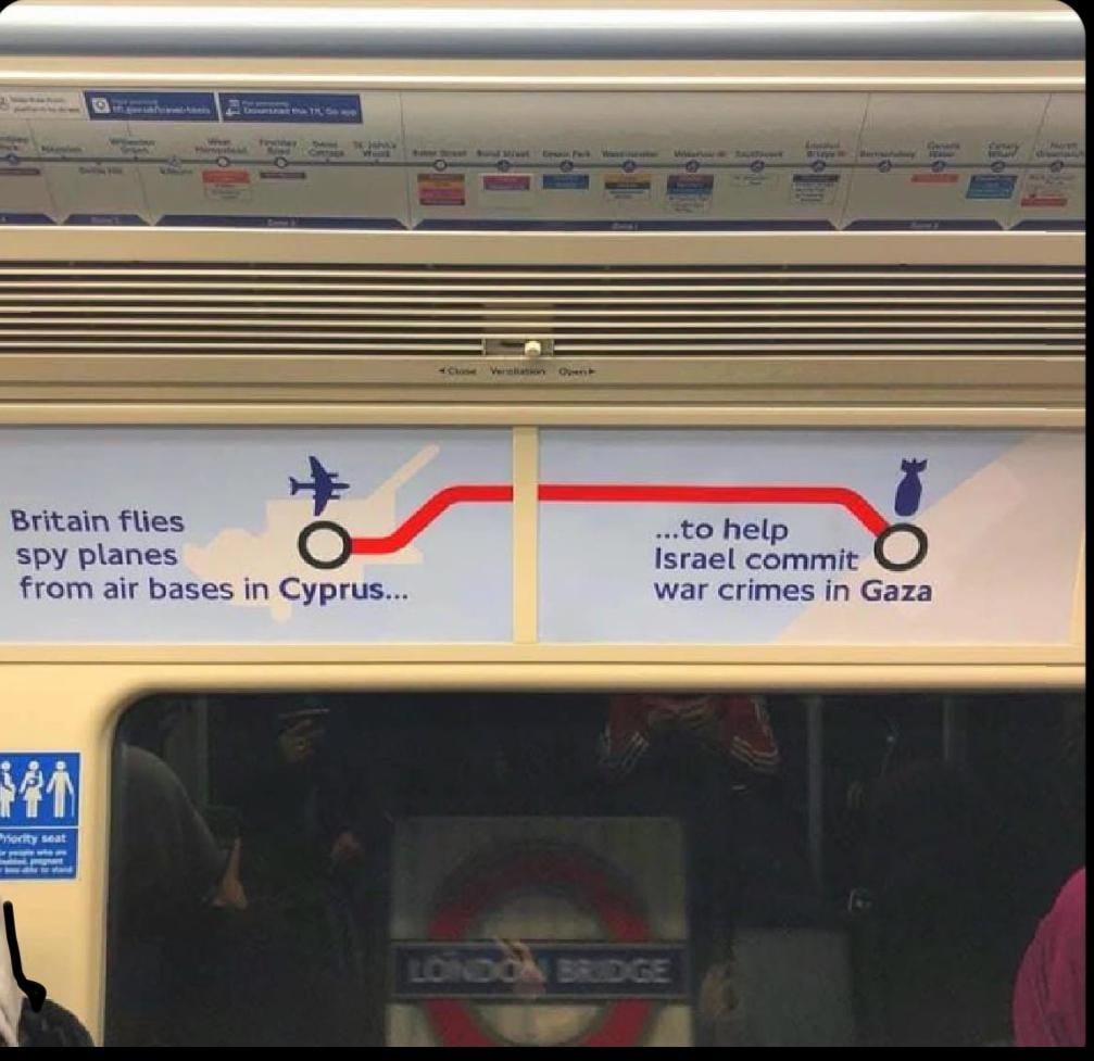 Saw this on the London Underground earlier. What are your thoughts on this?
