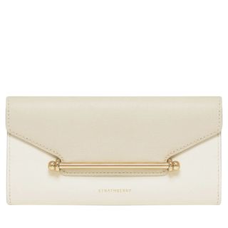 Strathberry Multrees Chain Wallet in Vanilla