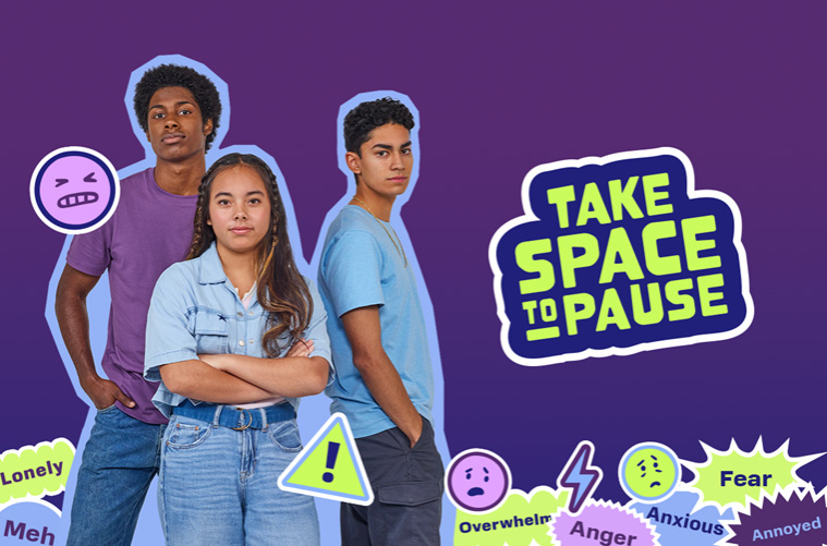 Teens Encouraged To ‘Take Space to Pause’ To Help with Mental Health