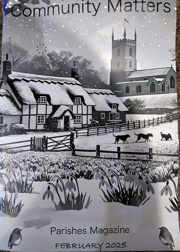 AI used on the cover of the Parish Magazine