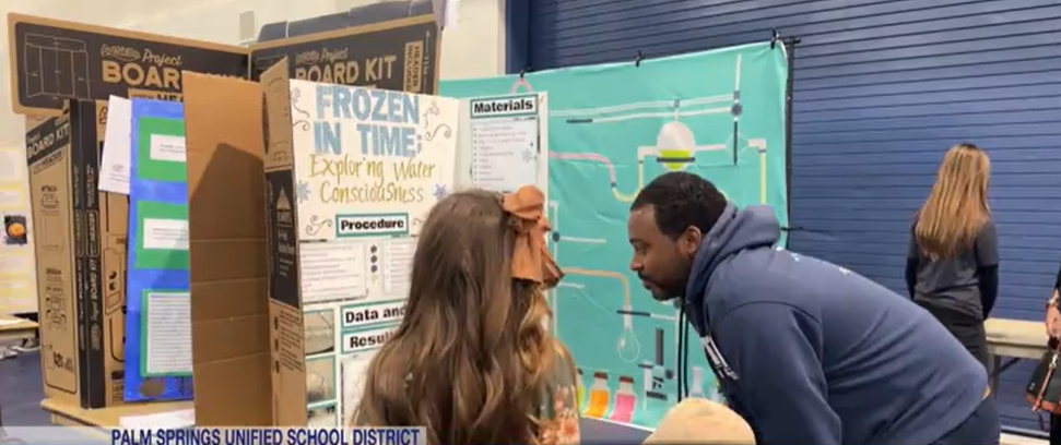 Palm Springs Unified School District Hosts Science Fair Award Ceremony