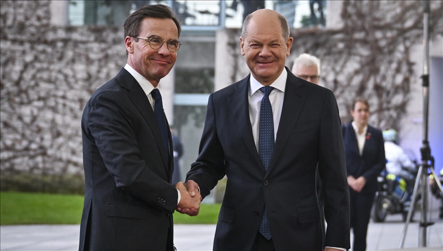 Germany, Sweden say Ukraine to decide whether and when negotiations with Moscow should start