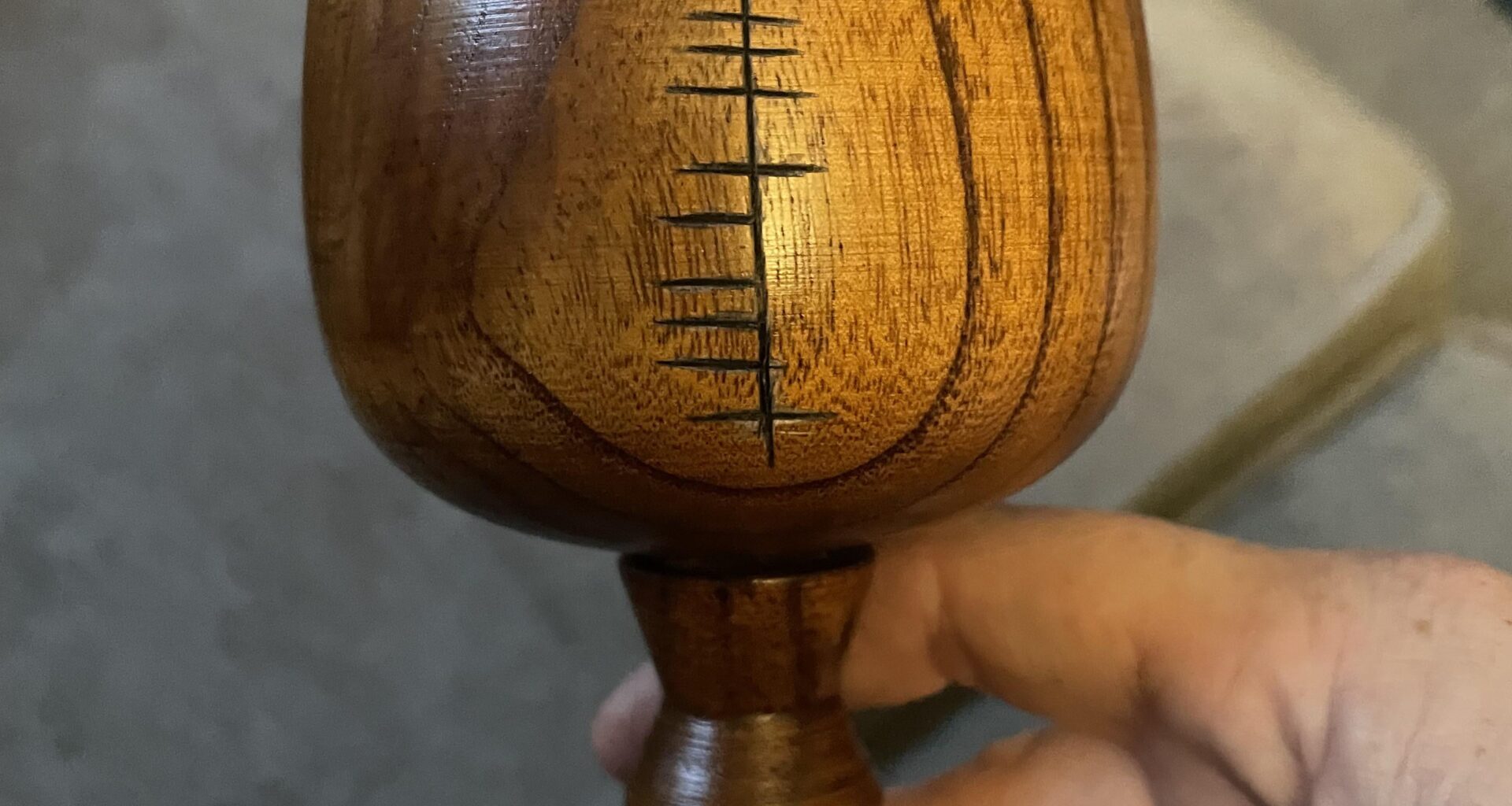 Ogham Goblets I have been carving :)
