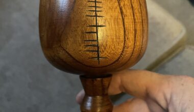 Ogham Goblets I have been carving :)
