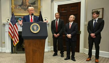 Trump verkündet milliardenschweres KI-Projekt "Stargate"