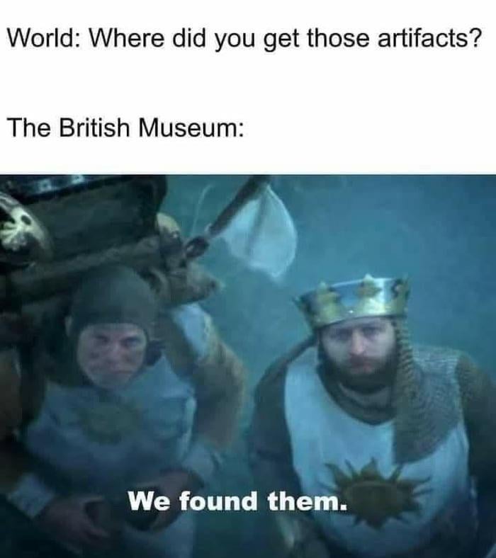 They were right over there
