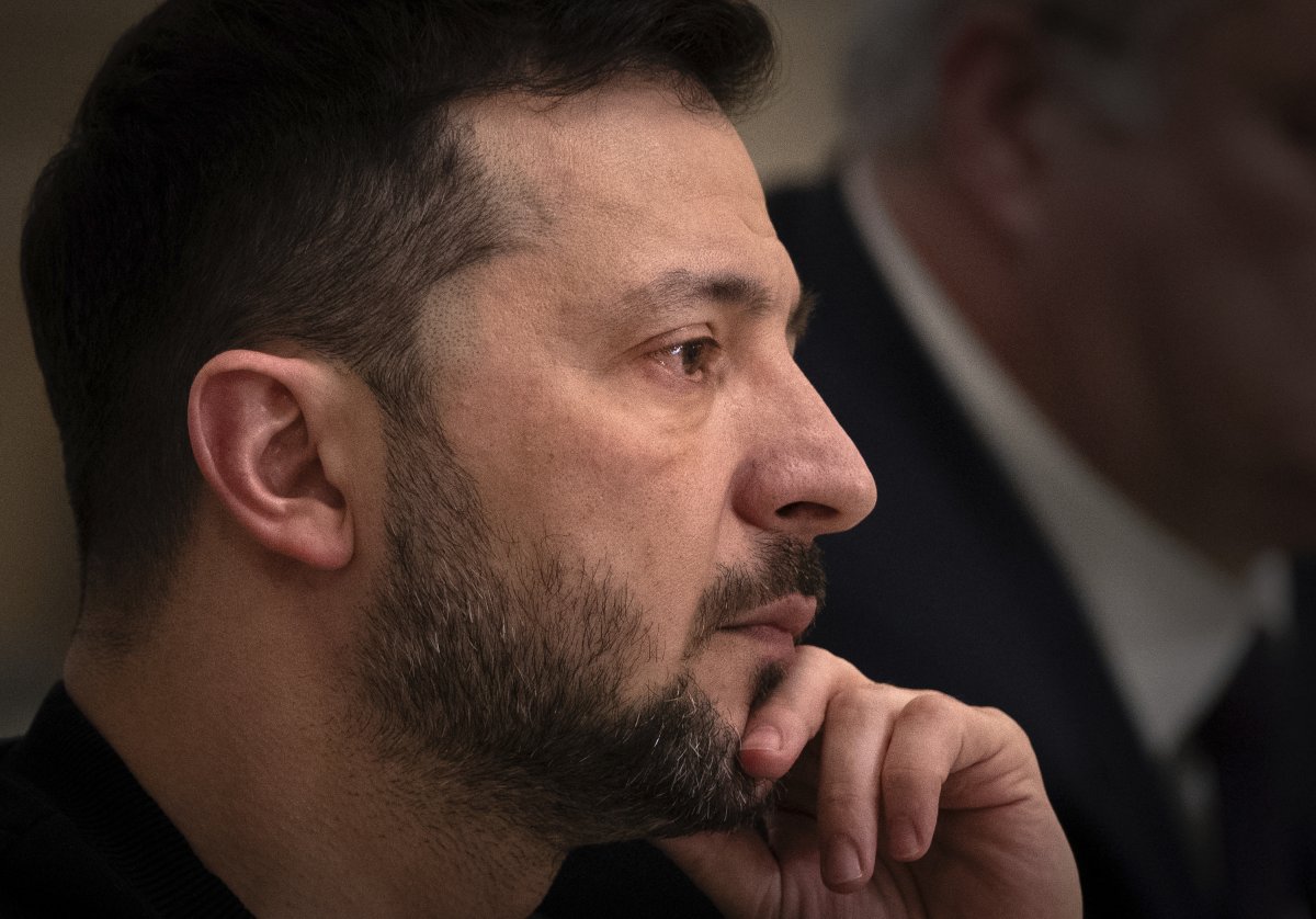 Ukrainian President Volodymyr Zelensky