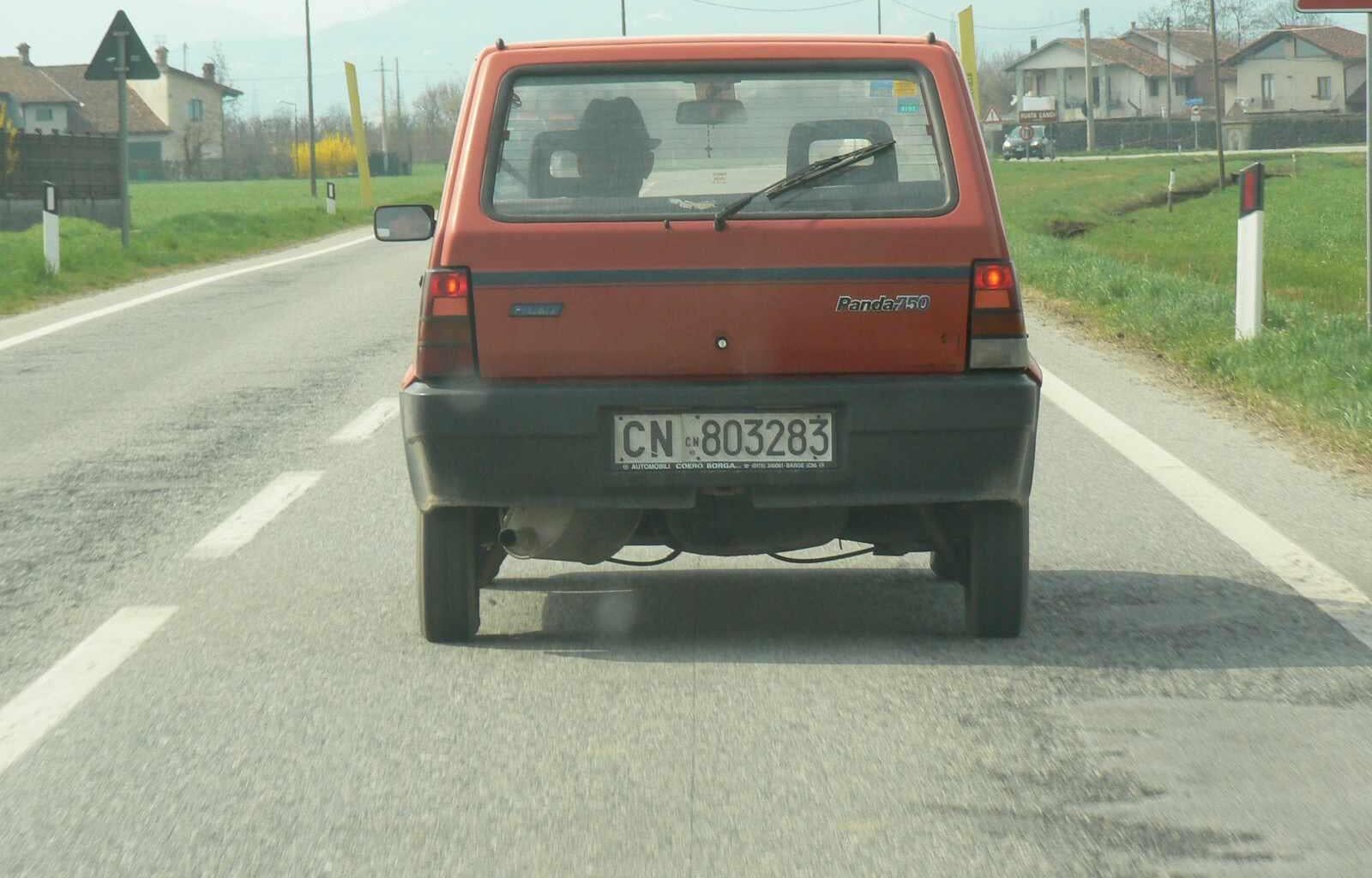 What's your country's equivalent of the old man with a hat on a Panda going at 30 km/h?