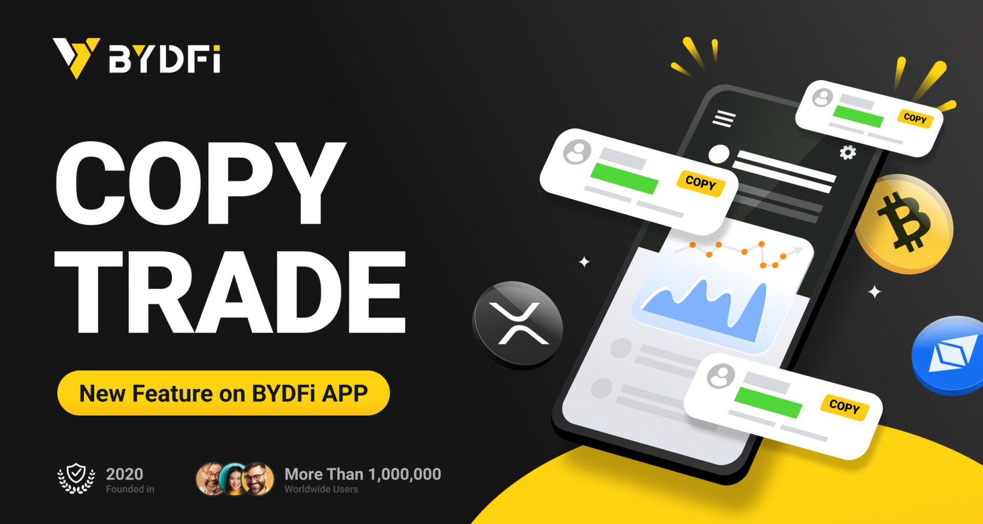 BYDFi Drives Development Of Crypto Trading Through Its Perpetual Contract Copy Trading Feature